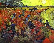 Vincent Van Gogh The Red Vineyard oil painting reproduction